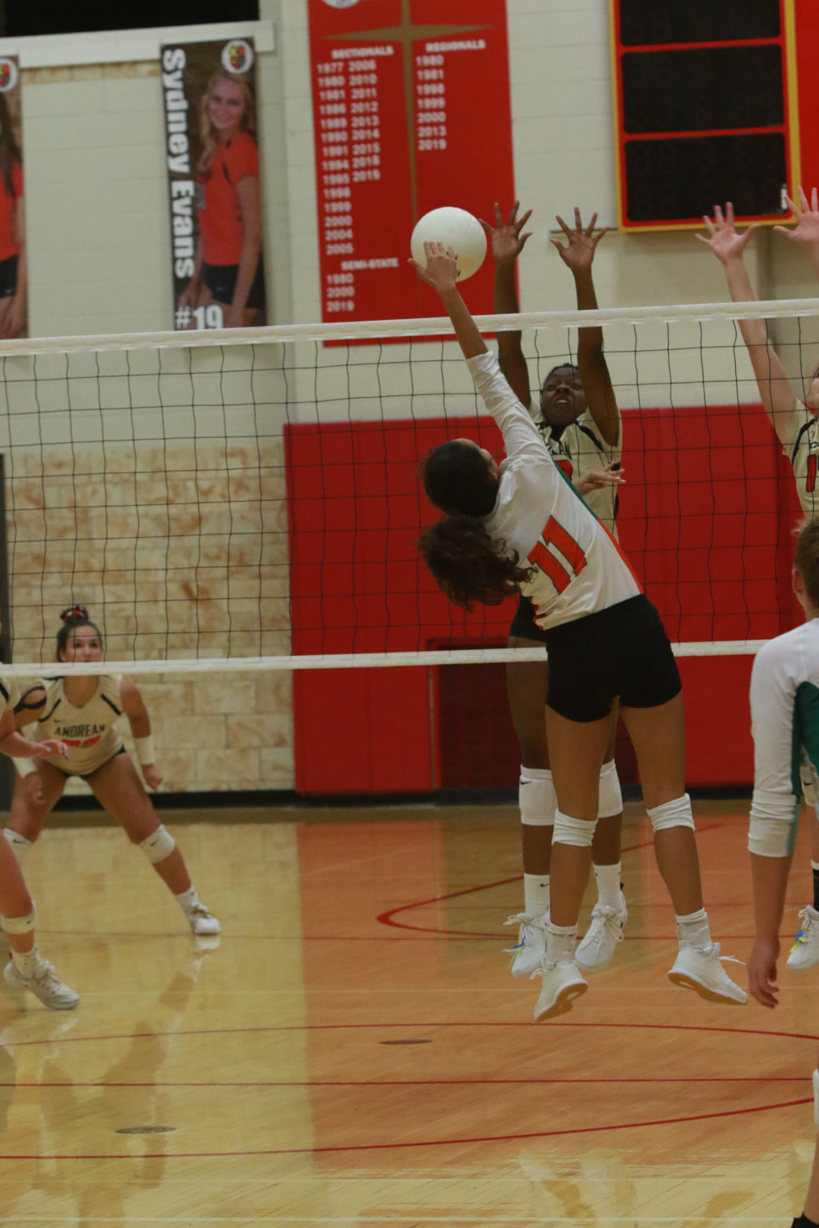 Gallery: Girls volleyball - Wheeler at Andrean